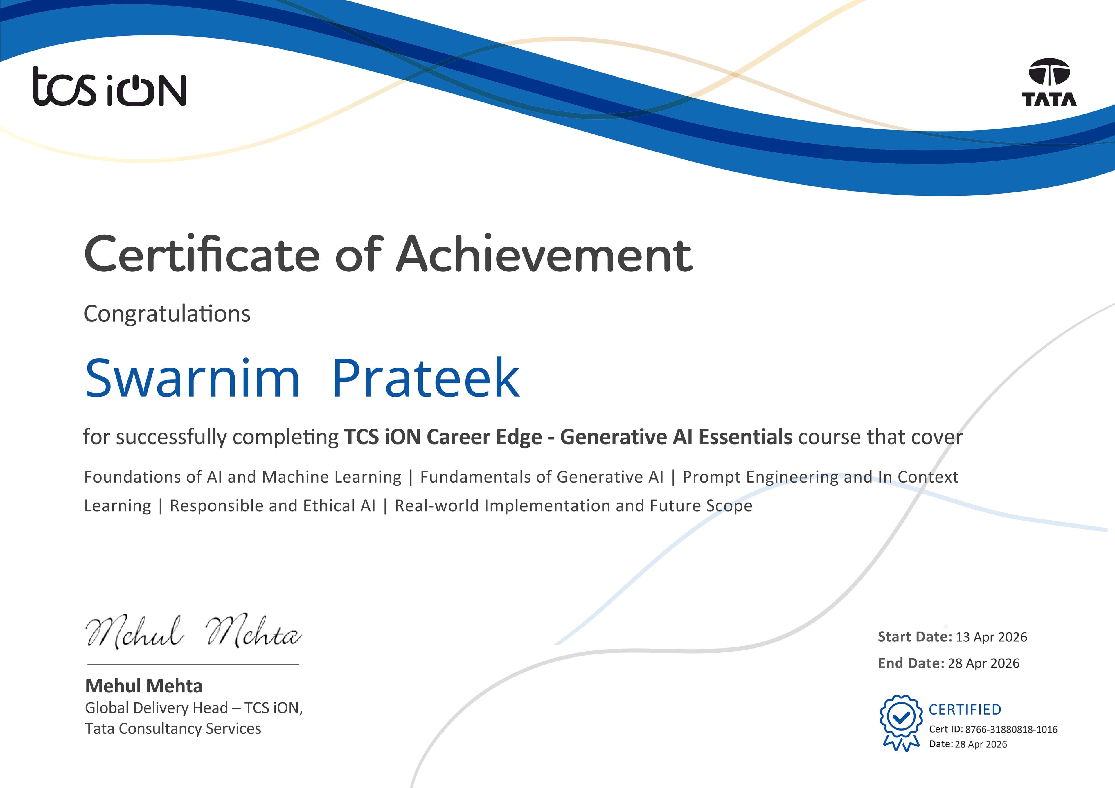 Generative AI Essentials